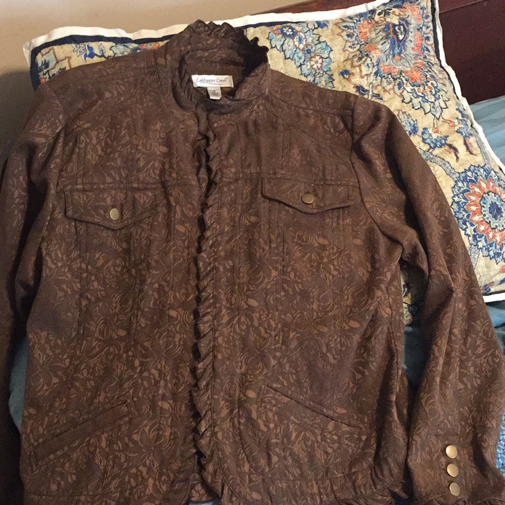 Cold water Creek casual blazer